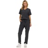 image:imageNautica Scrubs for Women Set of 2  Medical Nursing Stretch Top amp PantsCharcoal