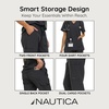 image:imageNautica Scrubs for Women Set of 2  Medical Nursing Stretch Top amp PantsCharcoal