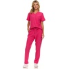 image:imageNautica Scrubs for Women Set of 2  Medical Nursing Stretch Top amp PantsFuschia