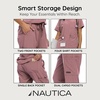 image:imageNautica Scrubs for Women Set of 2  Medical Nursing Stretch Top amp PantsMauve