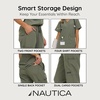 image:imageNautica Scrubs for Women Set of 2  Medical Nursing Stretch Top amp PantsOlive