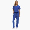 image:imageNautica Scrubs for Women Set of 2  Medical Nursing Stretch Top amp PantsRoyal Blue
