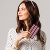 image:imageNautica Seaside Slim Womens Wallet RFID Blocking Credit Card Holder Coin Purse Checkbook Organizer Clutch Small Vegan Leather Wallet for Travel DoveIndigo