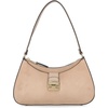 image:imageNautica Voyager Hobo Bag for Women Vegan Leather Womens Purse Large Shoulder Handbag with Zipper ClosureLight Mushroom Suede