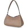 image:imageNautica Voyager Hobo Bag for Women Vegan Leather Womens Purse Large Shoulder Handbag with Zipper ClosureMushroom Suede