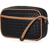 image:imageNautica Womens Candid Camera Adjustable Crossbody BagBlack Woven