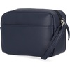image:imageNautica Womens Candid Camera Adjustable Crossbody BagVariegated Logo Embossed Black
