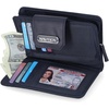 image:imageNautica Womens Close Reach Vegan Leather RFID Wallet Small Credit Card Holder Purse with Zipper Coin Pocket and ID Window in IndigoIndigo