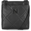 image:imageNautica Womens Lakeside Signature North South Crossbody BagBlack Marquise Quilt
