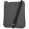 image:imageNautica Womens Lakeside Signature North South Crossbody BagBlack Patent
