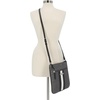 image:imageNautica Womens Lakeside Signature North South Crossbody BagBlack Patent