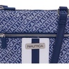 image:imageNautica Womens Lakeside Signature North South Crossbody BagIndigo