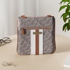 image:imageNautica Womens Lakeside Signature North South Crossbody BagKhaki