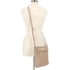 image:imageNautica Womens Lakeside Signature North South Crossbody BagMushroom Bannerman