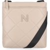 image:imageNautica Womens Lakeside Signature North South Crossbody BagMushroom Marquise Quilt
