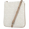 image:imageNautica Womens Lakeside Signature North South Crossbody BagPorthole White