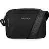 image:imageNautica Womens Out and About Adjustable Crossbody Bag PurseBlack Nylon