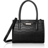 image:imageNautica Womens Sandy Jr Top Handel Satchel with Removable Crossbody StrapBlack Embossed Logo