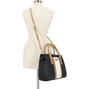 image:imageNautica Womens Sandy Jr Top Handel Satchel with Removable Crossbody StrapBlack Woven