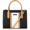 image:imageNautica Womens Sandy Jr Top Handel Satchel with Removable Crossbody StrapBlack Woven