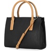 image:imageNautica Womens Sandy Jr Top Handel Satchel with Removable Crossbody StrapBlack Woven