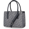 image:imageNautica Womens Sandy Jr Top Handel Satchel with Removable Crossbody StrapIndigo Jacquard