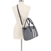 image:imageNautica Womens Sandy Jr Top Handel Satchel with Removable Crossbody StrapIndigo Jacquard