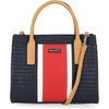 image:imageNautica Womens Sandy Jr Top Handel Satchel with Removable Crossbody StrapIndigo Woven