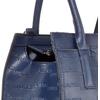 image:imageNautica Womens Sandy Jr Top Handel Satchel with Removable Crossbody StrapNavy Embossed Logo