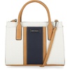 image:imageNautica Womens Sandy Jr Top Handel Satchel with Removable Crossbody StrapWhite Woven