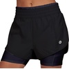 image:imageWomens Running Shorts Elastic High Waisted DryFit Moisture Wicking Performance Workout Athletic Biker Compression PocketBlack  Black