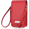 image:imageNautica Catalina RFID Womens Crossbody Bag Vegan Leather Compact Cell Phone Shoulder Travel Purse HolderFuego Red