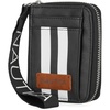 image:imageNautica Everglades Small Wallet for Women Compact Thin Wristlet Credit Card Wallet with ID Window Zippered Coin Purse BlackBlack RacingStripe