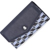image:imageNautica Money Manager Womens Slim RFID Blocking Wallet Small Bifold Credit Card Holder with Zipper Coin Pocket and ID WindowGlacial Blue