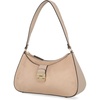 image:imageNautica Voyager Hobo Bag for Women Vegan Leather Womens Purse Large Shoulder Handbag with Zipper ClosureLight Mushroom Suede