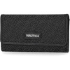 image:imageNautica womens The Perfect Carry All Money Manager Wallet Organizer with RFID Blocking WalletBlack Jacquard