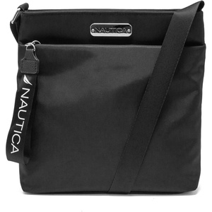 image:imageNautica Diver Nylon Small Womens Crossbody Bag Purse with Adjustable Shoulder StrapBlack