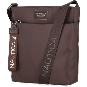 image:imageNautica Diver Nylon Small Womens Crossbody Bag Purse with Adjustable Shoulder StrapEspresso