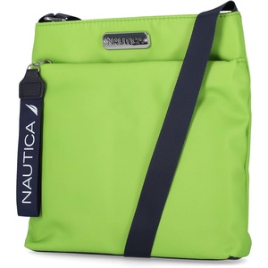 image:imageNautica Diver Nylon Small Womens Crossbody Bag Purse with Adjustable Shoulder StrapLime
