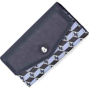 image:imageNautica Money Manager Womens Slim RFID Blocking Wallet Small Bifold Credit Card Holder with Zipper Coin Pocket and ID WindowGlacial Blue