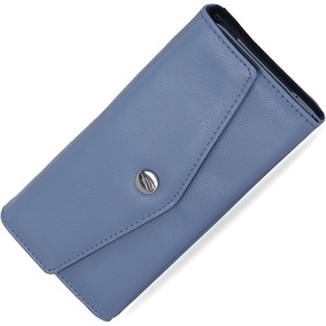 image:imageNautica Money Manager Womens Slim RFID Blocking Wallet Small Bifold Credit Card Holder with Zipper Coin Pocket and ID WindowMarine