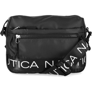 image:imageNautica Nylon Bean crossbodyBelt Bag adjustable shoulder strapBlack