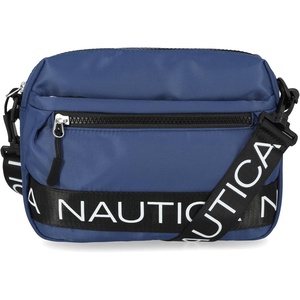 image:imageNautica Nylon Bean crossbodyBelt Bag adjustable shoulder strapIndigo