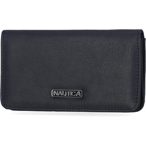 image:imageNautica Seaside Slim Womens Wallet RFID Blocking Credit Card Holder Coin Purse Checkbook Organizer Clutch Small Vegan Leather Wallet for Travel DoveIndigo Plain