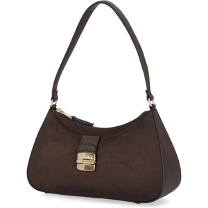 image:imageNautica Voyager Hobo Bag for Women Vegan Leather Womens Purse Large Shoulder Handbag with Zipper ClosureEspresso Suede