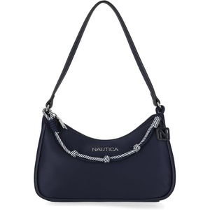image:imageNautica Voyager Hobo Bag for Women Vegan Leather Womens Purse Large Shoulder Handbag with Zipper ClosureIndigo Swag Bag