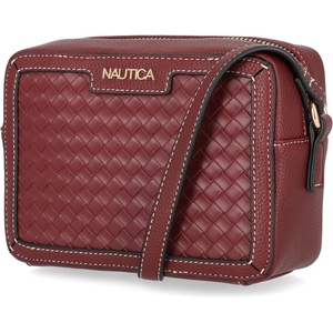 image:imageNautica Womens Candid Camera Adjustable Crossbody BagCabernet Woven