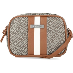 image:imageNautica Womens Candid Camera Adjustable Crossbody BagKhaki Lakeside Jacquard
