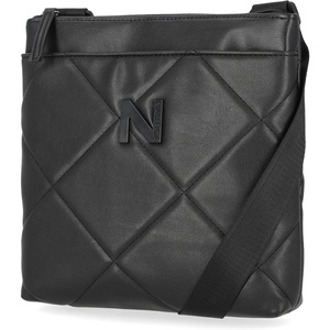 image:imageNautica Womens Lakeside Signature North South Crossbody BagBlack Marquise Quilt