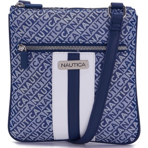 image:imageNautica Womens Lakeside Signature North South Crossbody BagIndigo